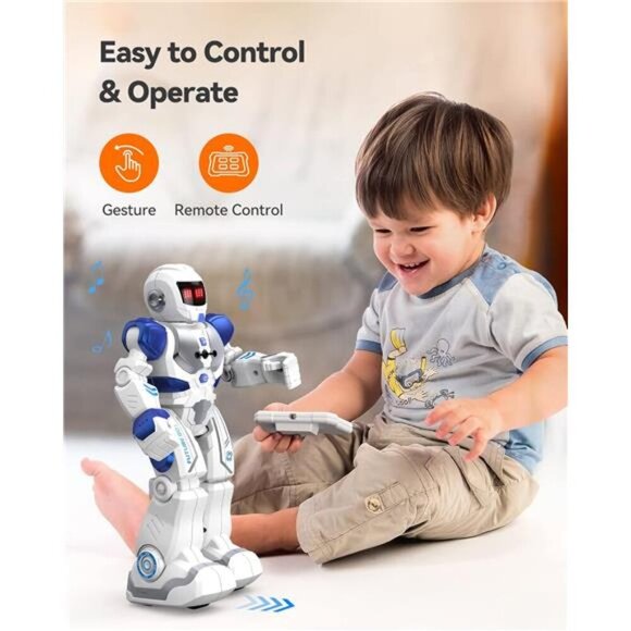 Programmable Robot, Gesture Sensing Intelligent Remote Control Robot for Kids - Picture 3 of 7
